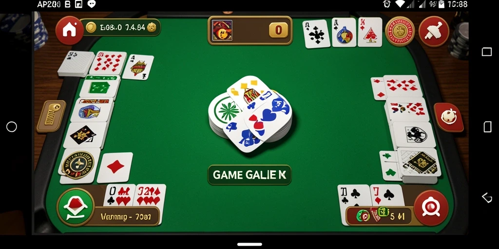 Tampilan gameplay Gaple yang menarik dan interaktif.