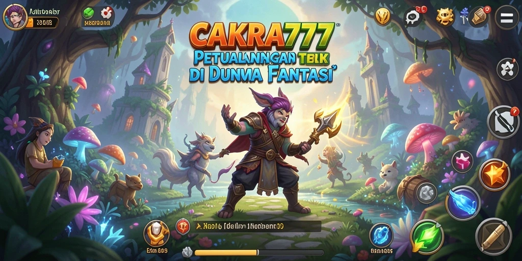 Tampilan gameplay menarik dari petualangan seru CAKRA777.
