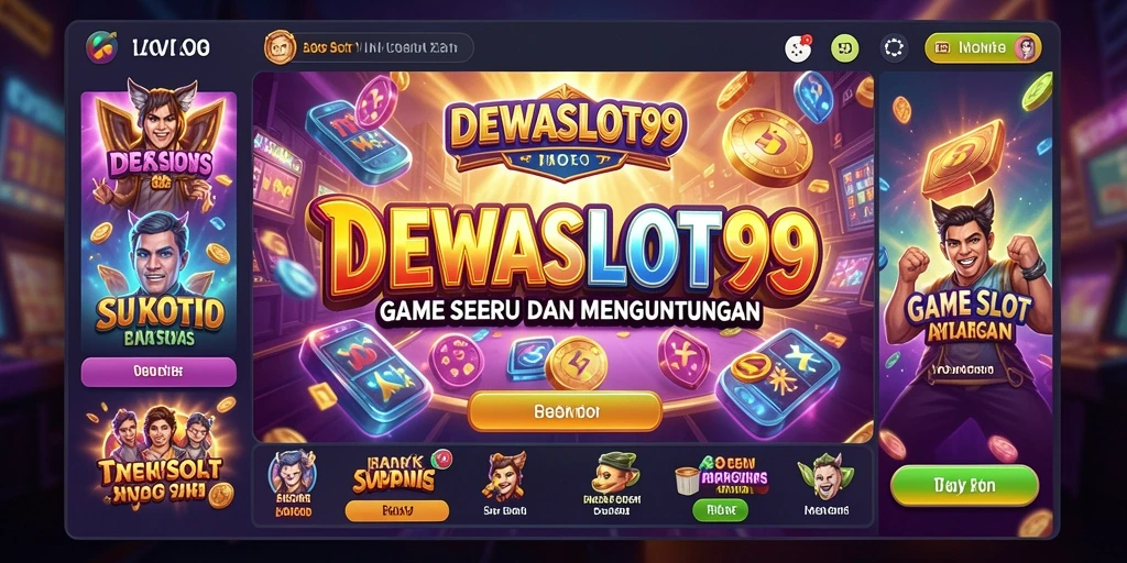 Tampilan screenshot DEWASLOT99 menunjukkan pengalaman bermain Slot yang seru.