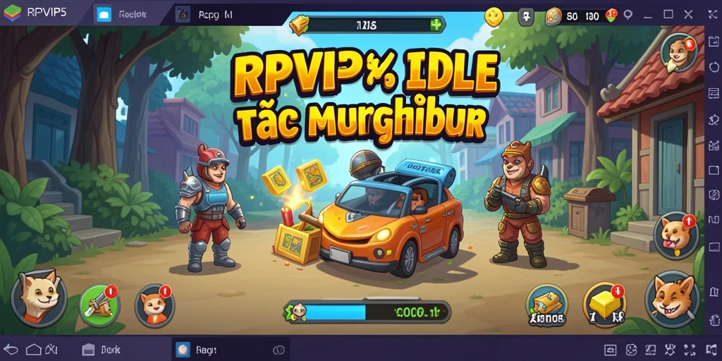 Tampilan gameplay RPVIP5 yang dinamis dan mengasyikkan.